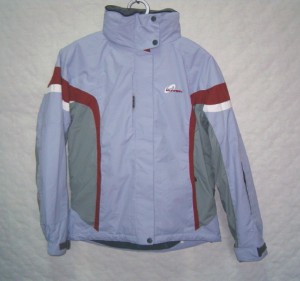 Hannah dámská zimní bunda Delphi, lila blue-dove grey 2