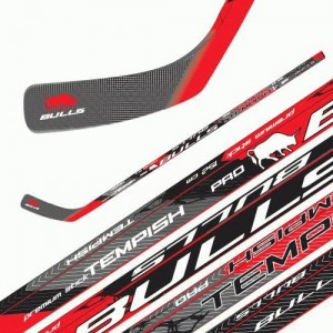 Tempish dětská hokejka na lední hokej  BULLS, 130 cm, doprodej