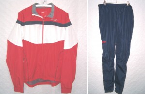 Swix sportovní souprava Compact Track Suit,  červená, doprodej