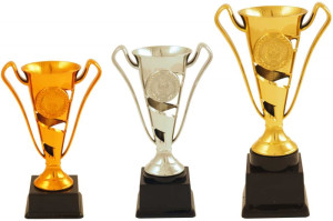 Garko sportovní poháry PE028, sada 3 ks
