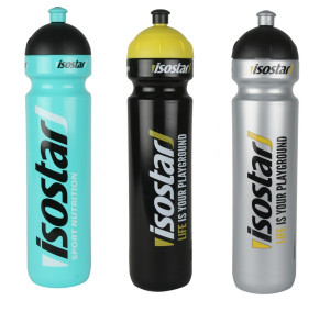 Isostar sportovní plastová láhev 1 L, špunt