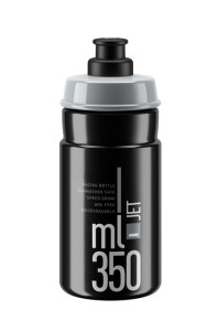 Elite láhev dětská ELITE Jet 0,35 L, černá-šedé logo, 26341