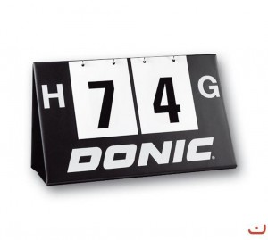 Donic počítadlo zápasů, černá