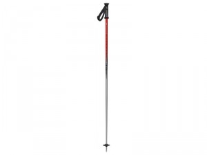 Salomon sjezdové hole Arctic, red - silver, pár