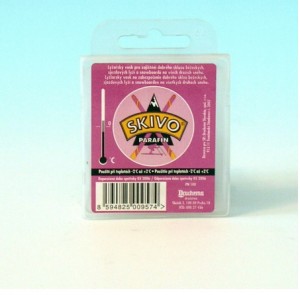 Skivo skluzný vosk -  Parafín, fialový (-2 až +2°C ), 1 ks