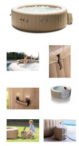 Intex vířivka Purespa Bubble Massage HWS1100, pro 6 os, model 2020, 28428