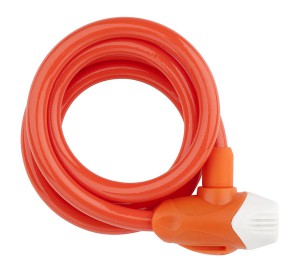 PRO-T zámek spirála  M12 x 120cm, oranžová, 23431