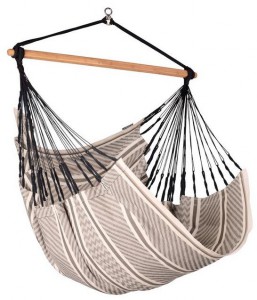La Siesta houpací závěsná sedačka Habana comfort pattern, HAL18P-19, zebra