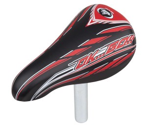 Selle Monte Grappa dětské sedlo OK Go 450 12-14" + sedlovka 22mm,  černo červená, 07269