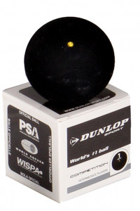 Dunlop squashový míček COMPETITION - žlutá