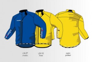 Axon sportovní bunda - větrovka Wind I, modrá