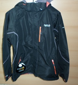 Regatta dámská bunda Olympiana, RWW068, černá/firevo, doprodej