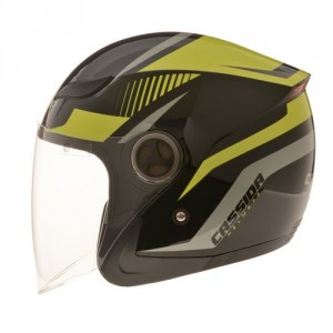 CASSIDA moto helma Reflex, černo-žlutá, M140-235