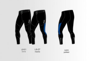 Axon zateplené elastické kalhoty WINNER PAS, modrá