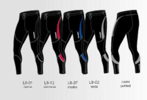 Axon elastické kalhoty Hurricane, pas, šedá, doprodej