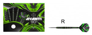 Harrows šipky Avanti 90%, steeltip, 25g, sada