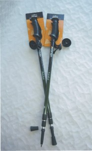 Vango trekkingové hole Poles Walker, 140 cm, pár, zelená