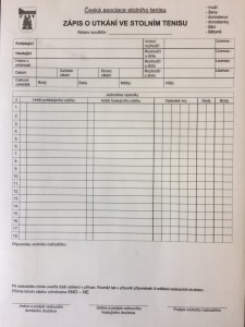 STEN marketing zápisy utkání