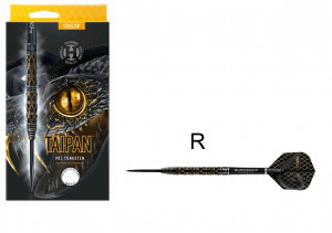 Harrows šipky Taipan 90%, steeltip, 23g, sada
