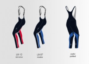 Axon zateplené elastické kalhoty s laclem Winner Lacl Jr