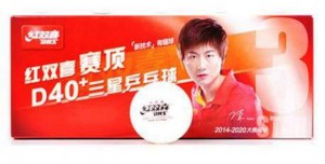 DHS míčky na stolní tenis Dual D40+ *** (10 ks)