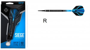Harrows šipky Siege 95%, softip, 18g, sada
