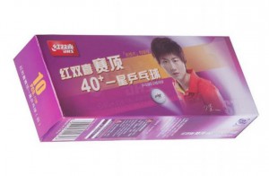  míčky na stolní tenis Dual D40+* (100 ks)