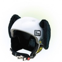 CrazyEars na ski i cyklo helmu PES - černý, č. 5