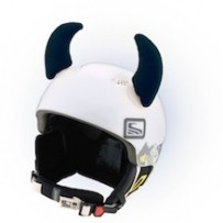 CrazyEars design Uši ROHY - VELKÉ, černé, č. 16