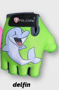 Polednik dětské cyklo rukavice BABY NEW, delfín 