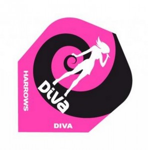 Harrows letky DIVA FLIGHT - 6006, set, 3 ks