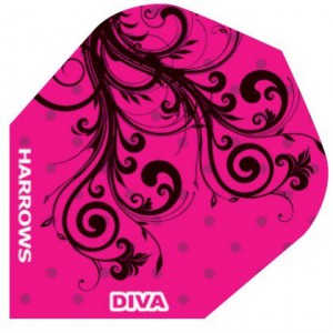 Harrows letky DIVA FLIGHT - 6009, set, 3 ks