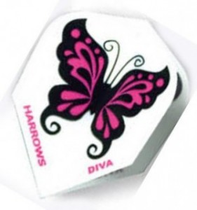 Harrows letky DIVA FLIGHT - 6011, set, 3 ks