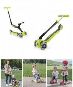 Globber koloběžka Go Up Foldable Plus, limegreen
