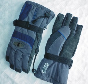 Taubert rukavice snowboard Kevlar, pár, šedá